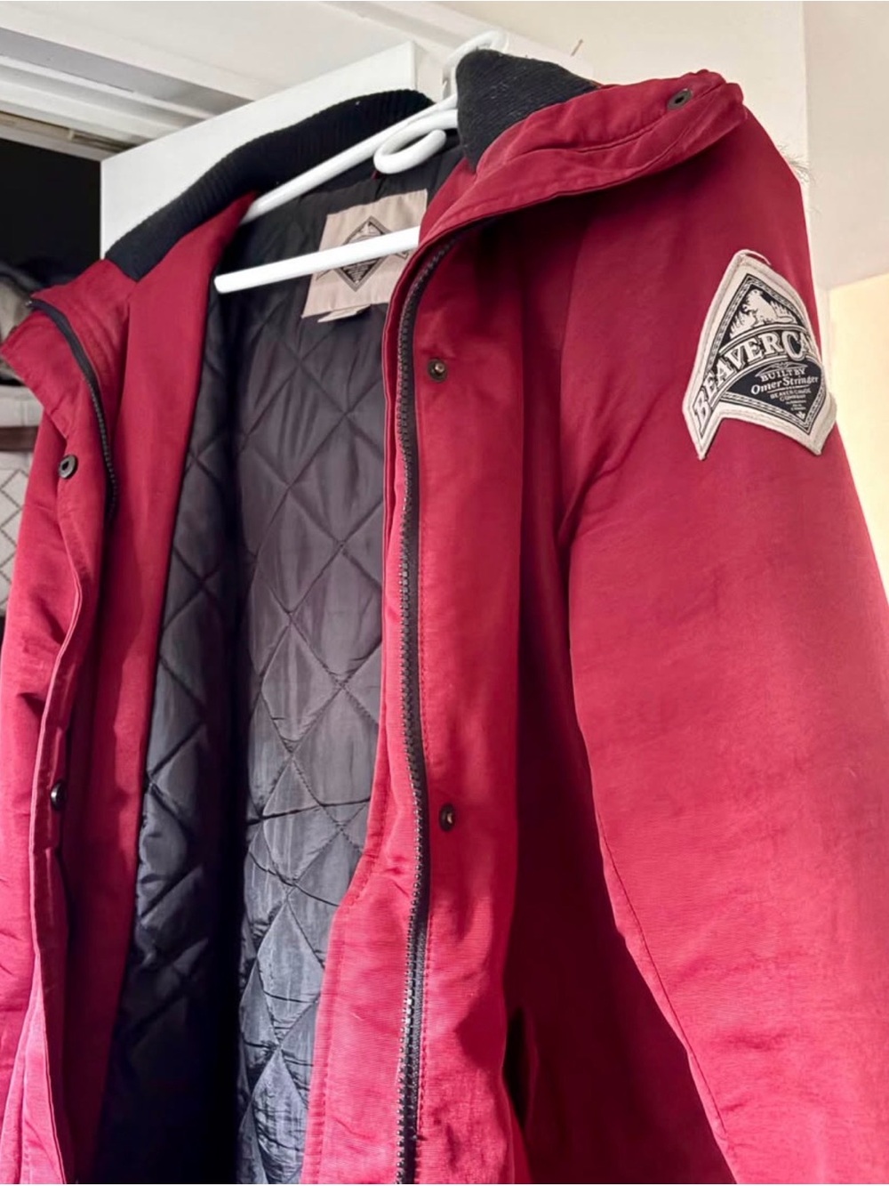 Beaver Canoe Quilted-Lined Winter parka